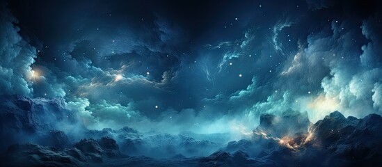 Wall Mural - celestial expanse filled with stars
