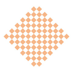 Poster - Isolated abstract pixelated rhombus icon. Vector illustration design. Religious design elements. Geometric logo inspiration