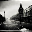 empty streets london photograph 