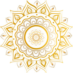 Mandala decorative design inspired art vector