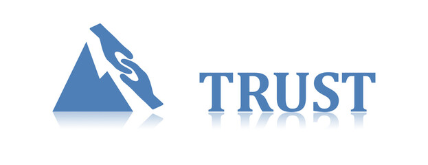 Sticker - Concept of trust