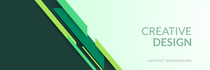 Fototapete - Vector abstract banner design web template.  geometric halftone pattern, vector abstract trendy graphic design.