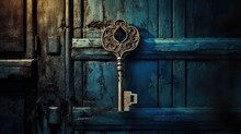 House Key In The Door