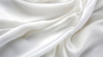 Poster - White Silk. pastel