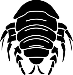 Wall Mural - giant isopod icon 3