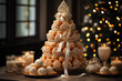 Weihnachtsbaum mit Cookies