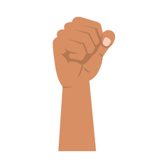 Poster - activist hand fist