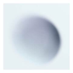 Poster - Gradient round shape vector abstract background. Watercolor effect