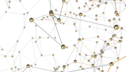 Poster - Futuristic wave, Futuristic data stream