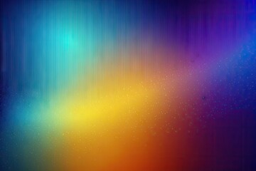 Poster - Abstract rainbow color background with some smooth lines and spots on it
