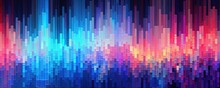 Colorful Abstract Glitch Background