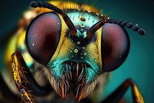 Macrozoom Of Insect Eyes And Their Amazing Details 