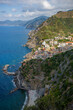 View of Corniglia, Cinque Terre, Liguria Italy 