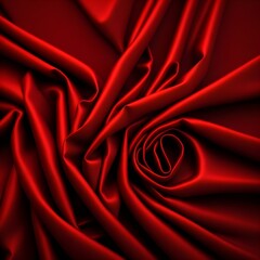 red silk background