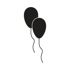 Poster - balloon logo icon