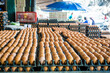 Chicken eggs in market thailand.