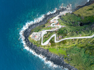 Poster - Farol do Arnel - Azores, Portugal