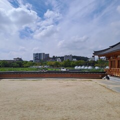 Sunny Day In Deokjin Park, Jeonju, South Korea