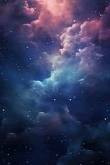 incredible abstract background of a colorful space galaxy cloud nebula. starry night cosmos. univers
