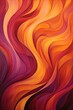 Incredible abstract background of multicolored waves that appear like fabrics moving with the wind