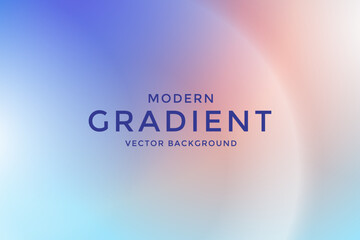 Wall Mural - blurry blue orange modern gradient background