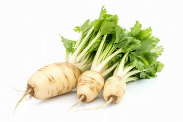 Poster - Raw celery roots. Cooking food. Generate Ai
