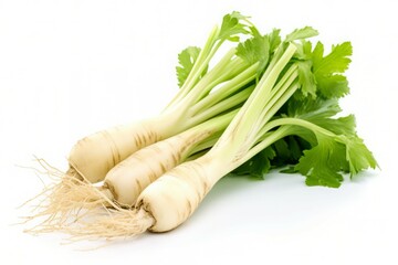 Poster - Raw celery roots plant. Harvest culinary. Generate Ai