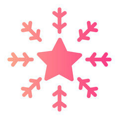 Sticker - snowflake