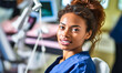 portrait of Dental Hygienist. Clean teeth and examine oral areas, head, and neck for signs of oral disease. May educate patients on oral hygiene, take and develop X-rays, or apply fluoride or sealants