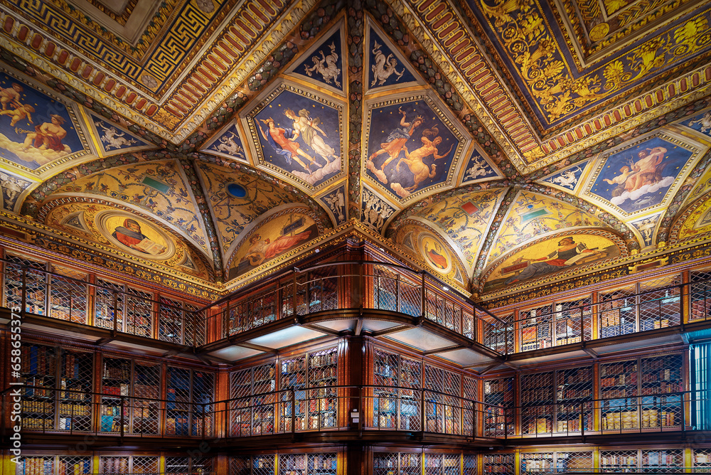 09.18.23. New York, USA. The morgan library and museum is a unique ...