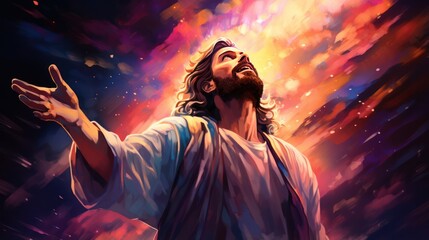 Wall Mural - Glory of Jesus