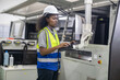 © SpaceOak - Cardboard techs setup stitching machine , material alignment, quality control, troubleshooting.