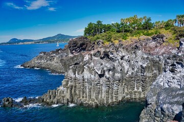 Coast of Jeju island in Korea