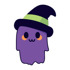 Poster - halloween cute ghost character