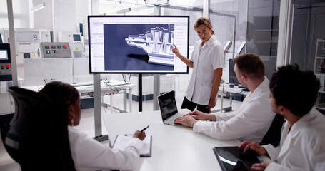 Poster - Factory Business Presentation