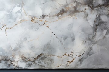 Wall Mural - Clean and empty grey marble wallpaper for studio photography