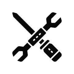 Poster - service glyph icon. vector icon for your website, mobile, presentation, and logo design.