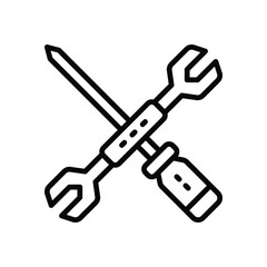 Poster - service line icon. vector icon for your website, mobile, presentation, and logo design.