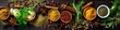 image of culinary spices, website header