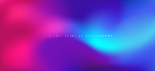 Fototapete - Banners graphic design and print media concepts. Blurred background with modern abstract gradient pattern with space for your text. Vector Illustrator EPS