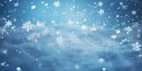 Fototapeta  - christmas snowy winter snowflakes falling background cinematic