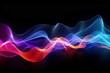 © Fred - Colorful voice waves visualization