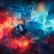 canvas print picture - Polygon Vector Background