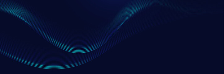 Fototapete - White abstract glowing geometric hexagon lines with technology digital hi-tech concept background