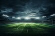 High-definition wallpaper featuring a sports field with a suitable aspect ratio. Generative AI
