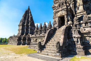 Wall Mural - Prambanan temple in Yogyakarta