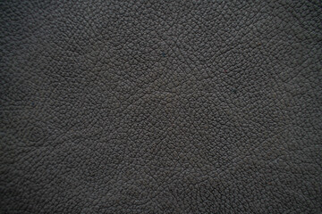 Wall Mural - Genuine black leather texture empty leather background