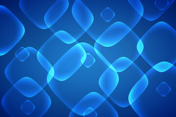 Poster - Beautiful futuristic square background – vector