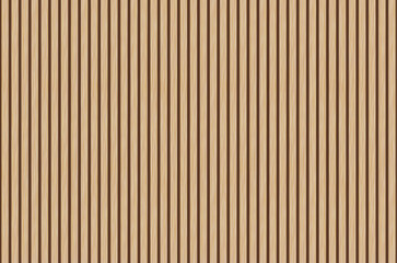 brown wood texture wall vertical background. realistic dark striped vector illustration. wooden plan