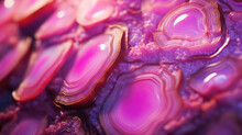Pink Agate Rock Texture
